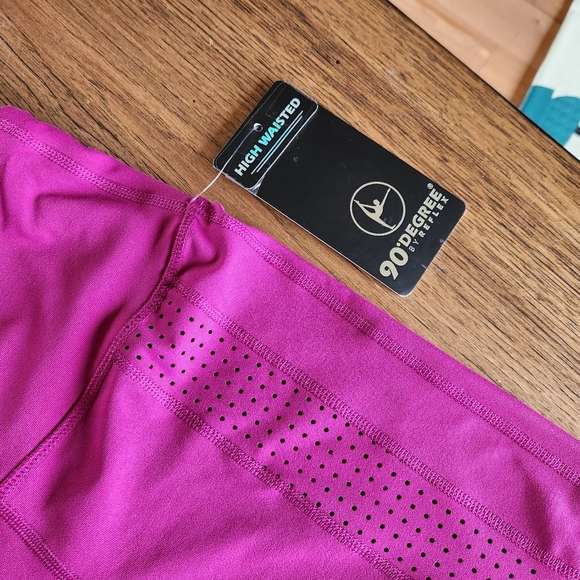 Magenta NWT Athletic Workout Gear 90 Degrees by Reflex - Picture 7 of 10